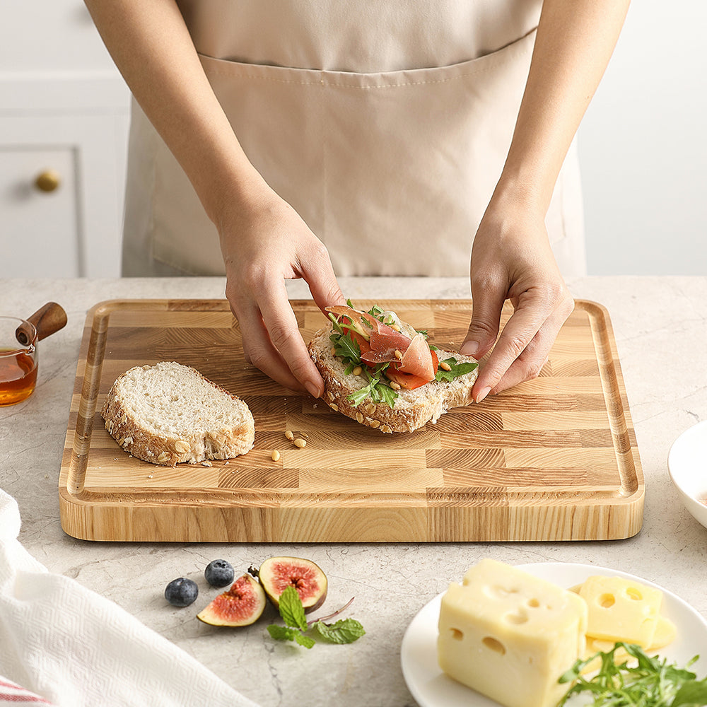 Capri snijplank essenhout