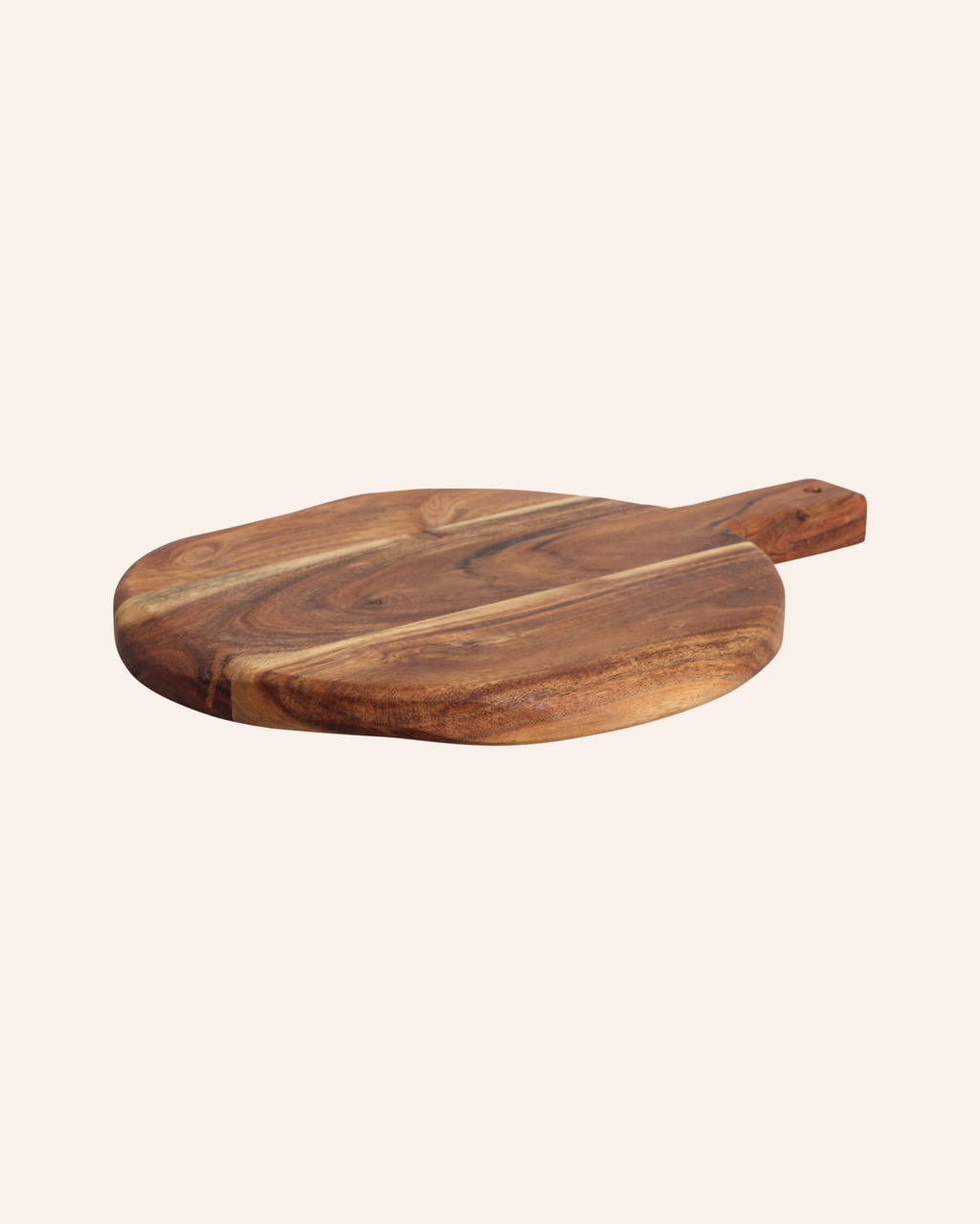 Tondo borrelplank acaciahout