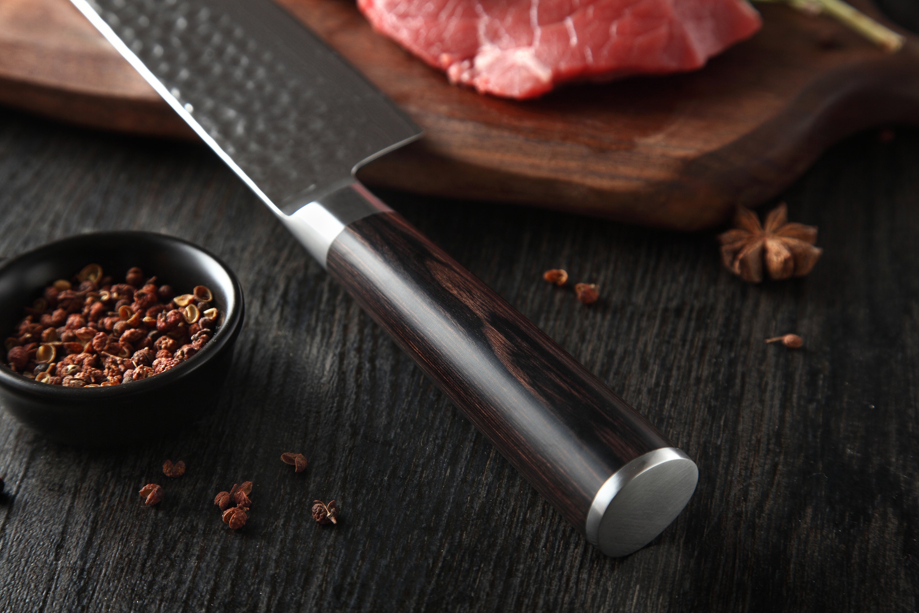 Chef's Table Set - Como + Hikura mes (inclusief graveren)