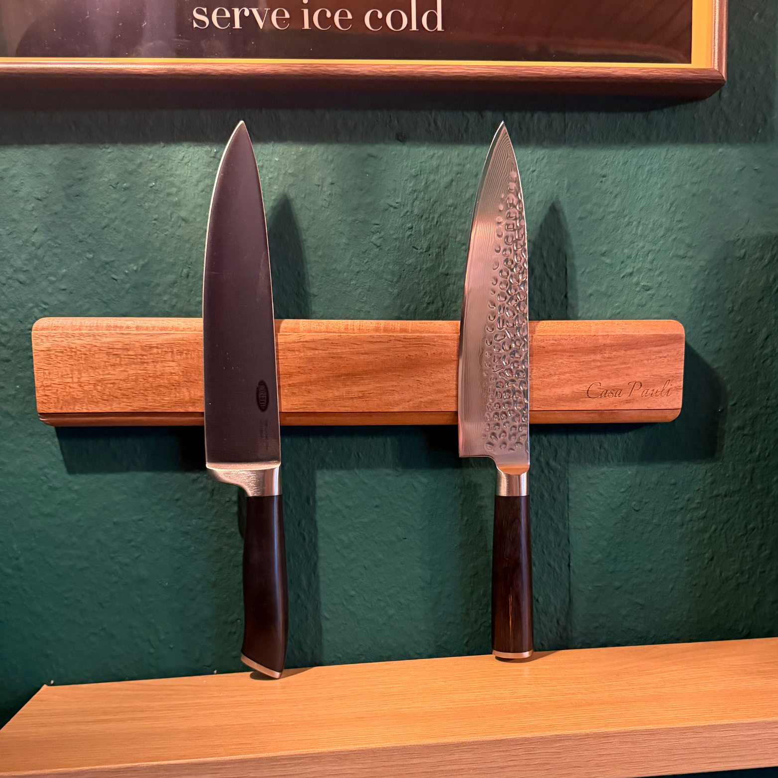 Cortona acaciahout messenstrip